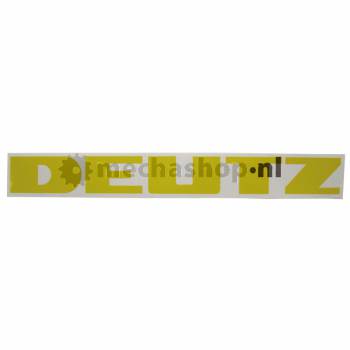 Sticker Deutz groot, 240 x 26 mm - 154049016